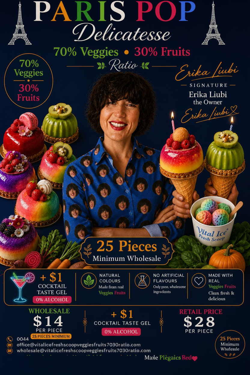 PARIS POP DELICATESSE — ERIKA LIUBI SIGNATURE