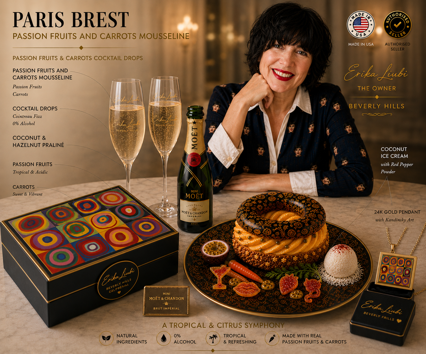 Paris Brest Tropical Carrots Mousseline