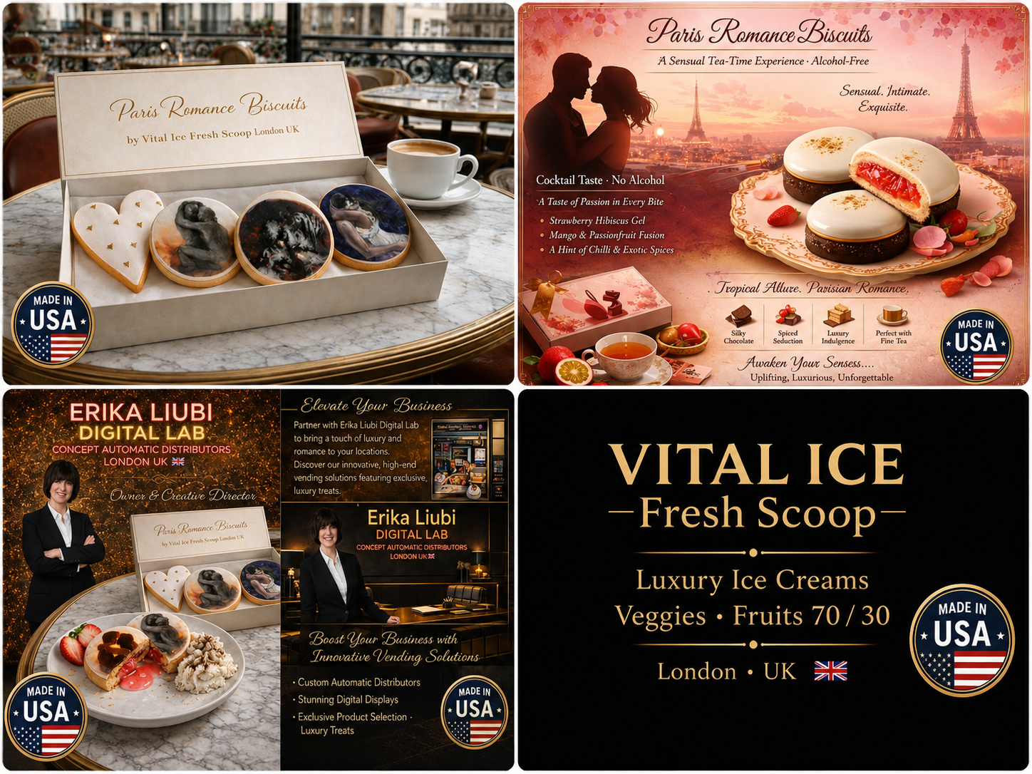 Sensual Coffee Vegan Buiscuits Coctktail Taste 0% Alchool