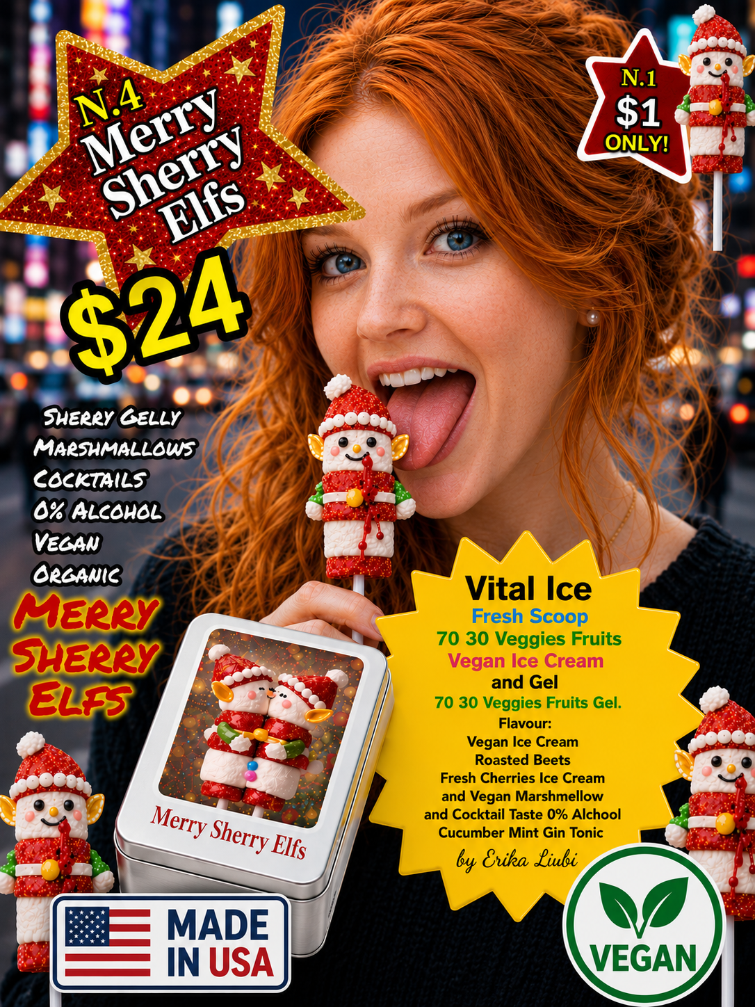 Merry Sherry Elfs Marshmellows