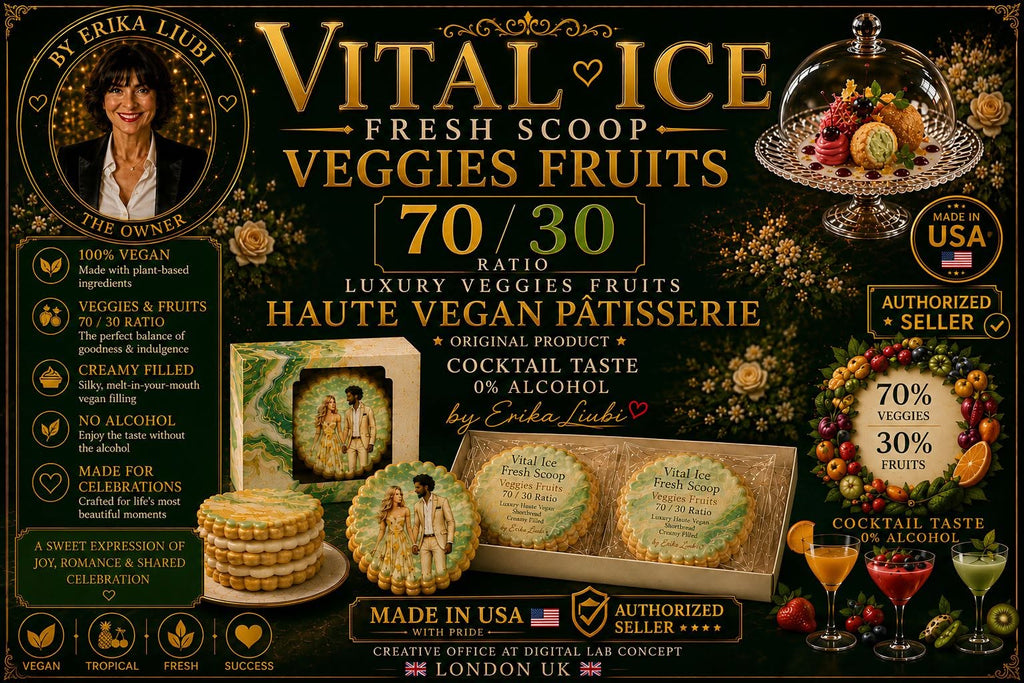 Vital Ice™ – French Asian Inspired Luxury Vegan Pâtisserie
