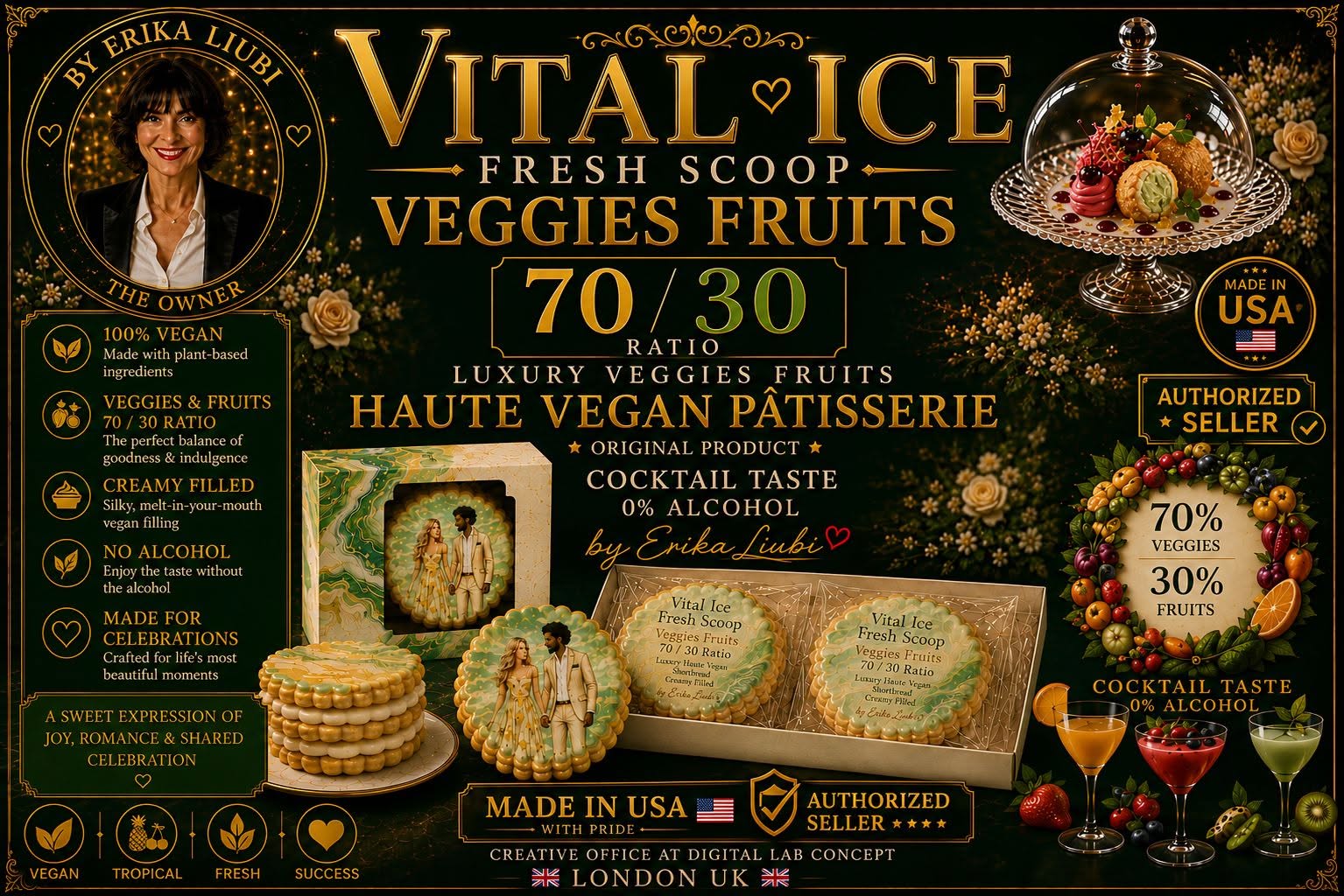 Vital Ice™ – French Asian Inspired Luxury Vegan Pâtisserie