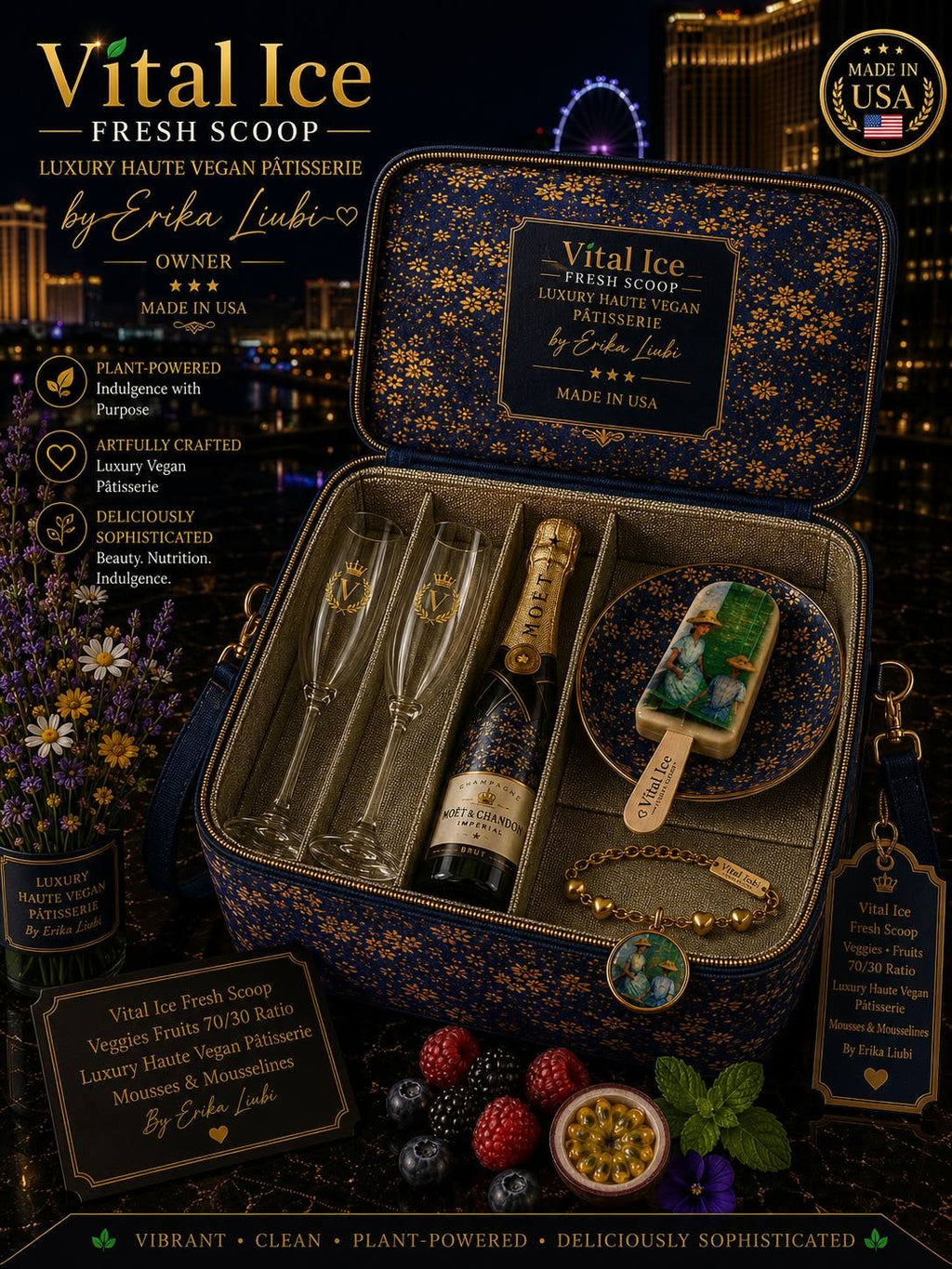 Vital Ice™ – French Asian Inspired Luxury Vegan Pâtisserie