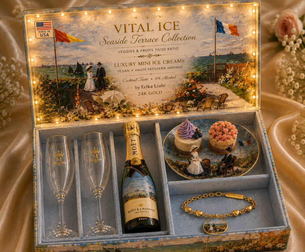 Luxury Box Vital Ice Fresh Scoop 70/30 Ratio Veggies Fruits