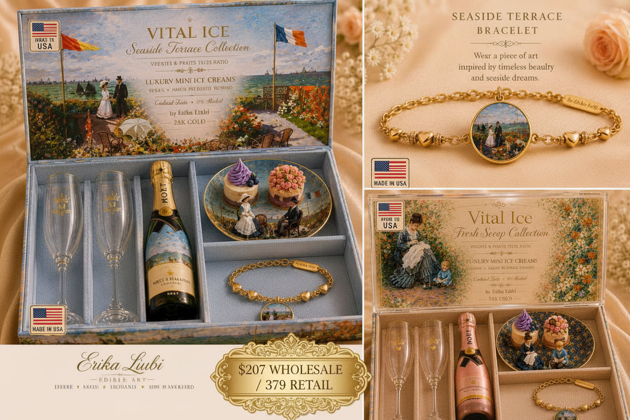 Vital Ice Cream Veggies Fruits 70 30 Ratio Luxury Vegan Ice Cream Haute Patisserie