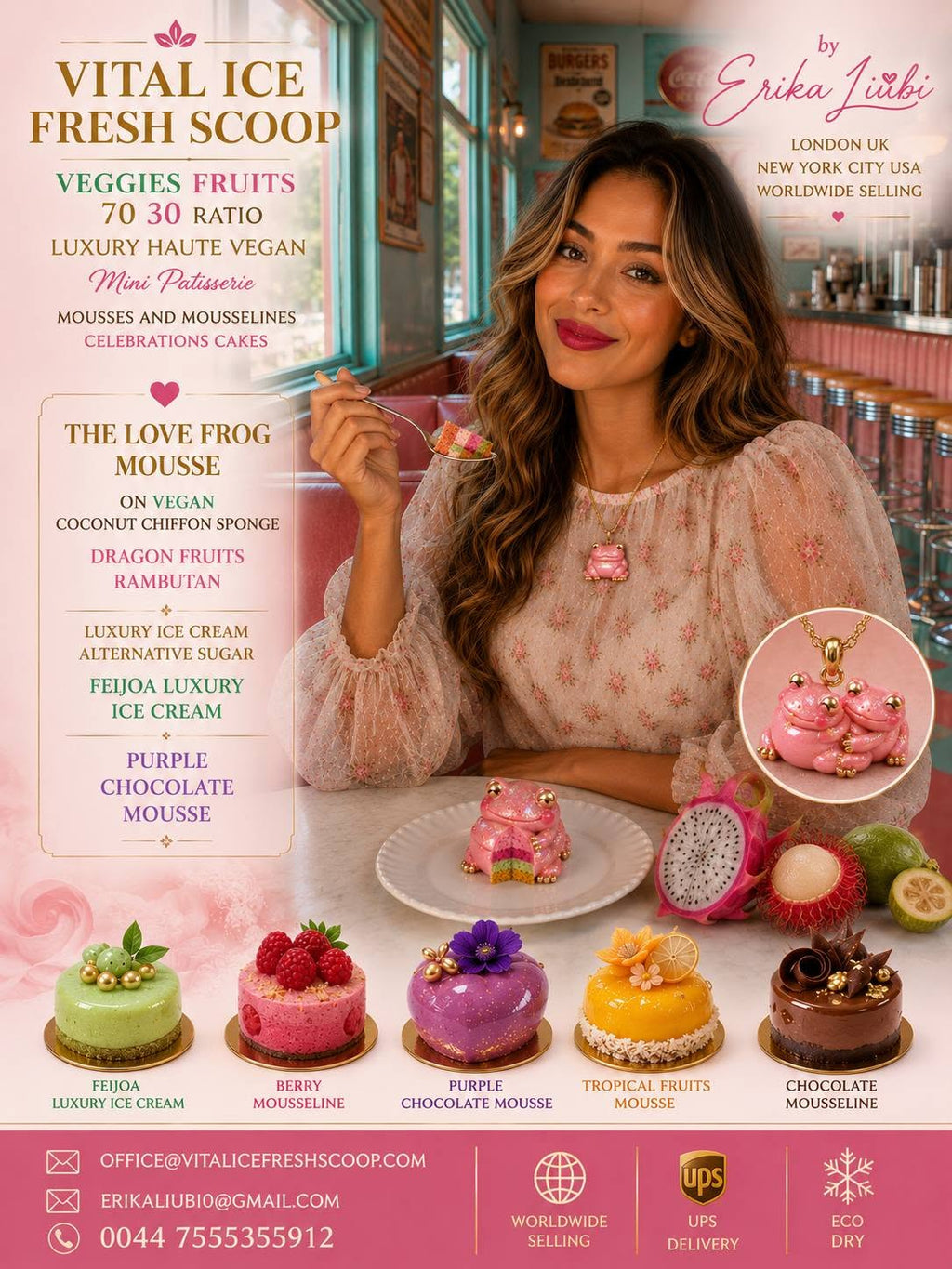 Vital Ice™ – French Asian Inspired Luxury Vegan Pâtisserie