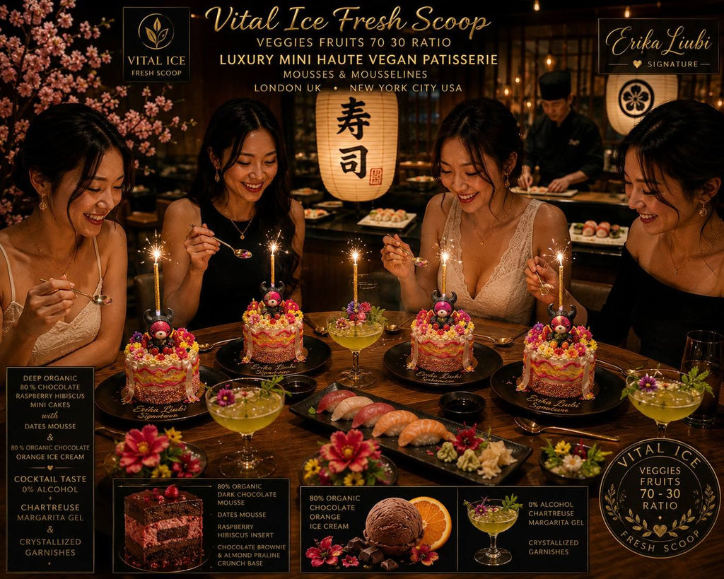 Vital Ice™ – French Asian Inspired Luxury Vegan Pâtisserie