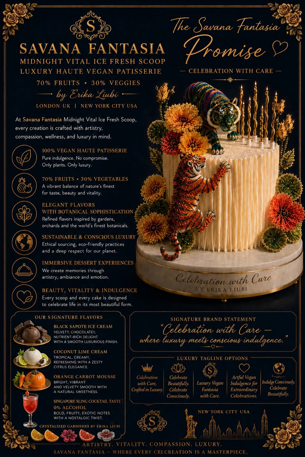 Vital Ice™ – French Asian Inspired Luxury Vegan Pâtisserie